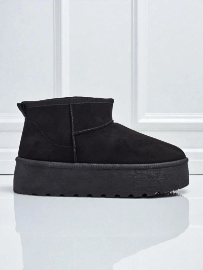 Bottes courtes de type bottes de neige pour femmes Memi