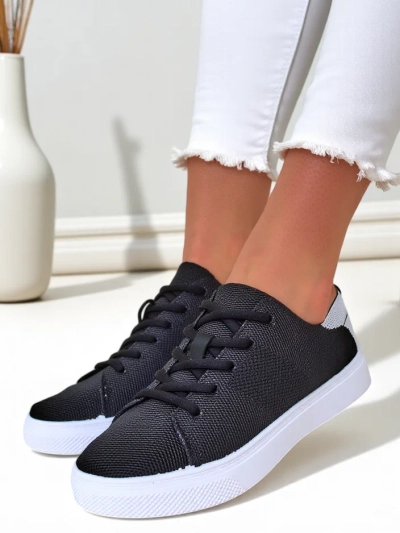 Royalfashion Chaussures de sport en tissu pour femmes Esellaf