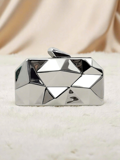 Royalfashion Pochette enveloppe pour femme Metal Muse