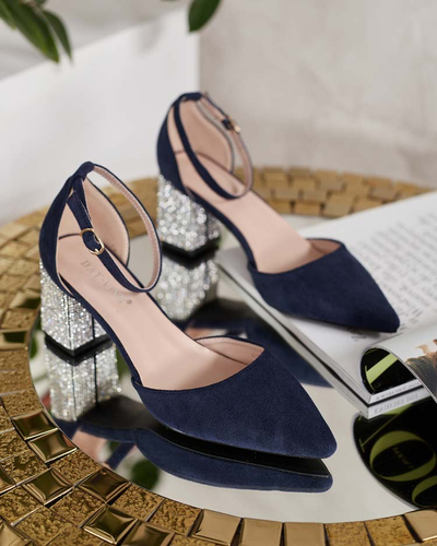 Royalfashion Escarpins pour femmes sur tige décorative Emetroli