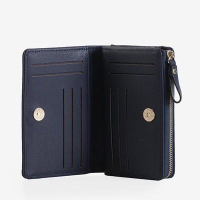 Portefeuille femme bleu marine - Portefeuilles