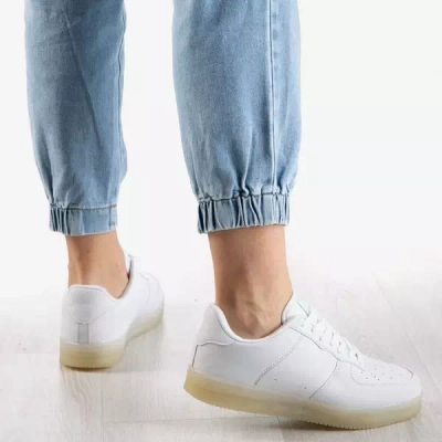 OUTLET Chaussures de sport femme blanches Fissane - Chaussures