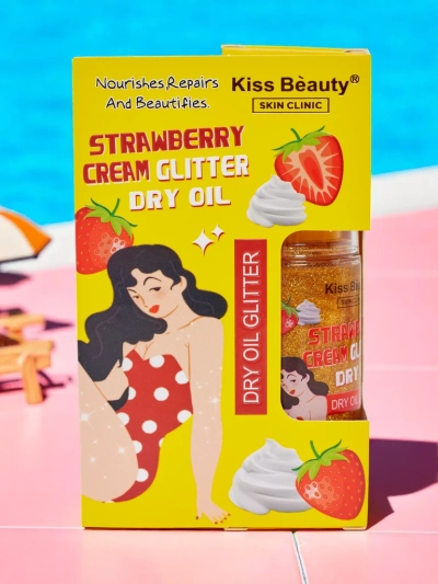 Spray d'été – Enlumineur liquide pour le visage et le corps Fraise