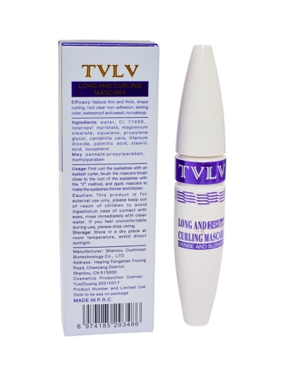 Mascara waterproof – recourbe et allonge les cils, tenue 24H