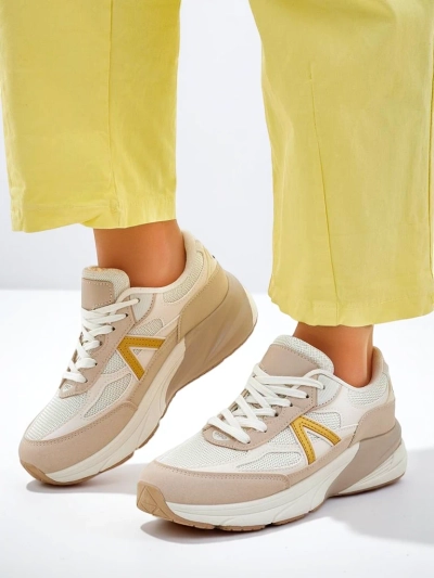 Royalfashion Baskets de sport pour femmes sur une semelle plus épaisse Moderax