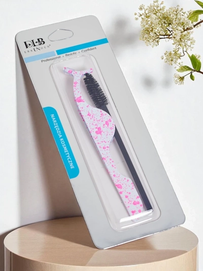 Set de stylisation des cils – pince à épiler pour faux cils et brosse