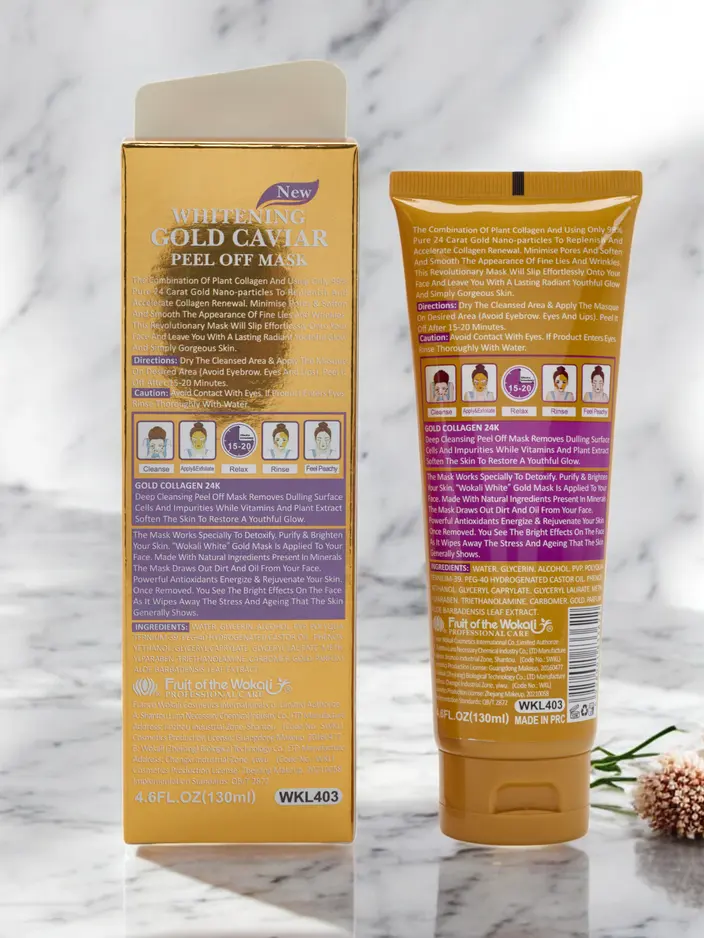 Masque peel-off au collagène doré 130 ml