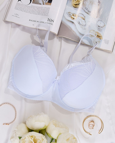 Royalfashion Soutien-gorge femme décoré de dentelle