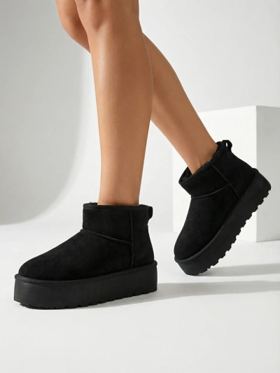 Bottines pour Femmes Luna Noires en Cuir Élégantes pour l'Automne