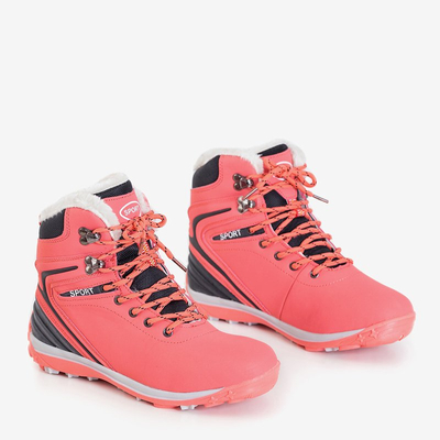 Chaussures de trekking corail femme Nister - Chaussures