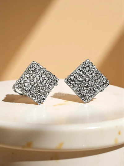 Royalfashion Boucles d'oreilles à clip pour femmes avec zircons