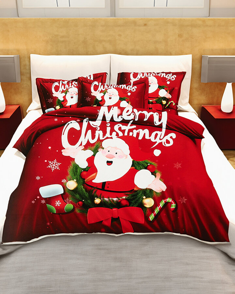 Royalfashion Literie à motifs 200x220 set de 3-PARTIES