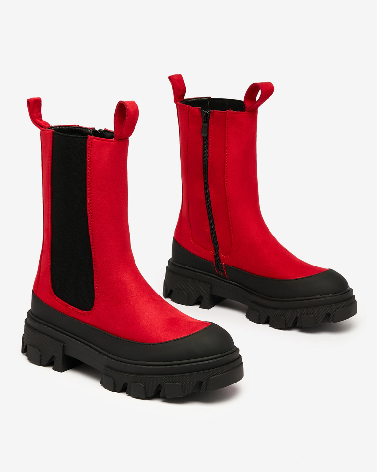 OUTLET Royalfashion Bottes hautes isolées pour femmes Soft Way