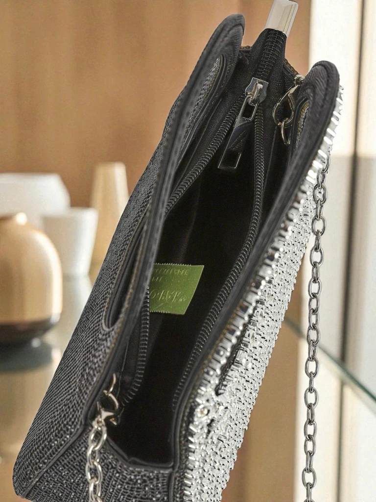 Royalfashion Pochette pour femme avec zircons Myra Quill