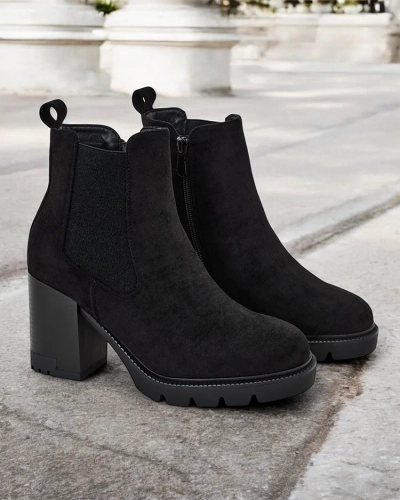 Royalfashion Bottes à talon aiguille Timoxo pour femme