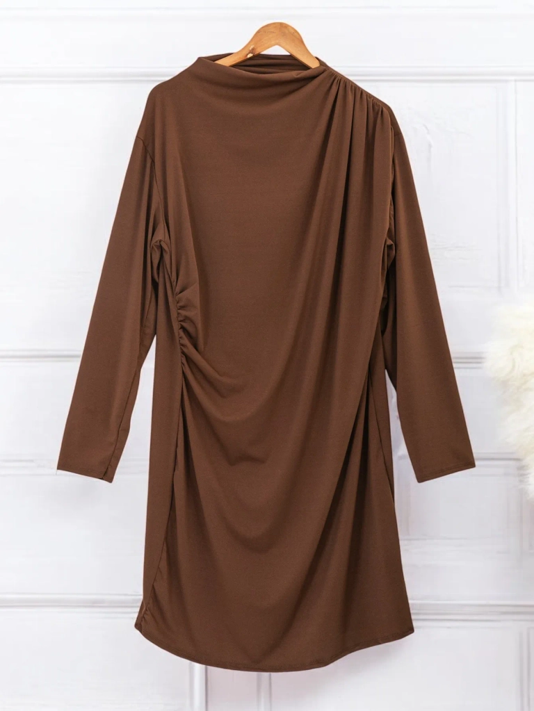 Robe en tissu pour femme Royalfashion