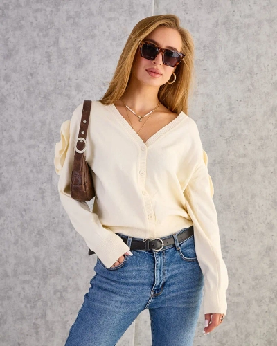 Royalfashion Pull femme déboutonné