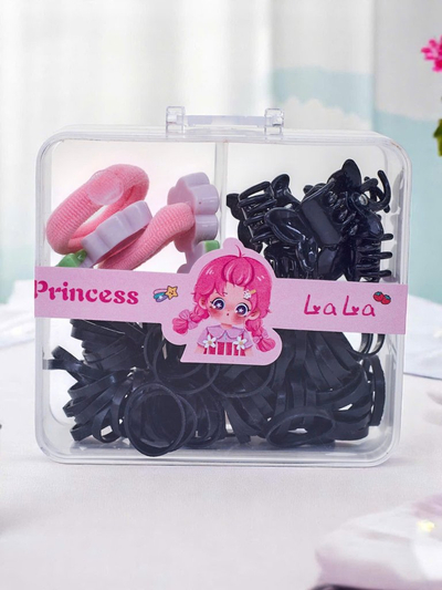 Royalfashion Lot de barrettes et d’élastiques pour cheveux pour enfants MiniJoy