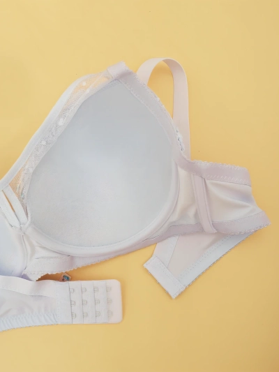 Soutien-gorge moulé Royalfashion pour femmes avec dentelle