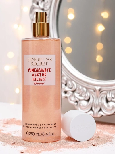 Senoritas Secret Body Mist Seduction Shimmer avec paillettes