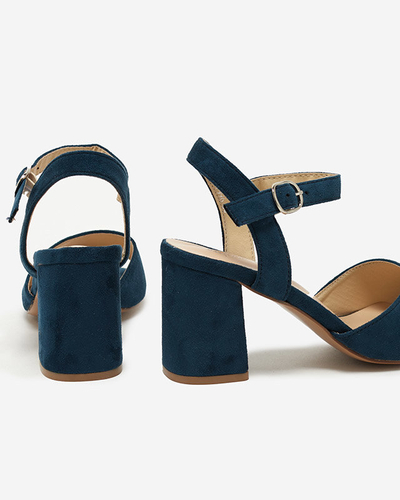 OUTLET Sandales bleu marine sur le poteau Elga - Footwear