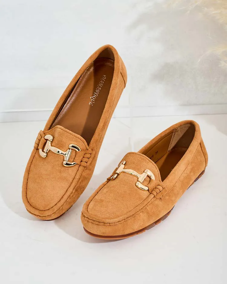 Royalfashion Élégants mocassins pour femme Intérieur