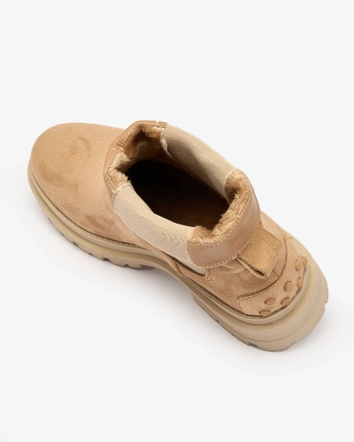 Royalfashion Bottes isolées pour femmes en camel Comfy Walk