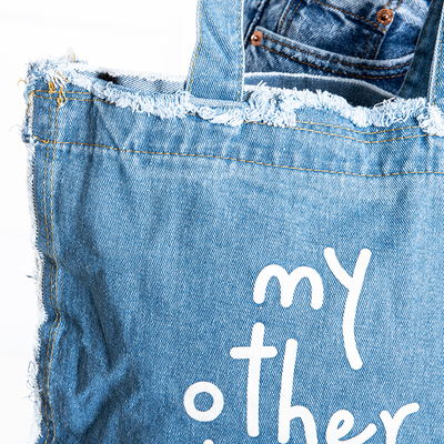 Sac à main en jean Prada - Accessoires