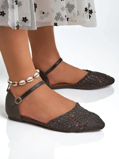 Royalfashion Sandales ajourées pour femmes Lare