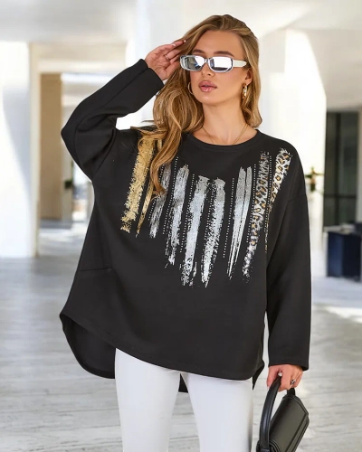 Royalfashion Chemisier femme avec imprimé