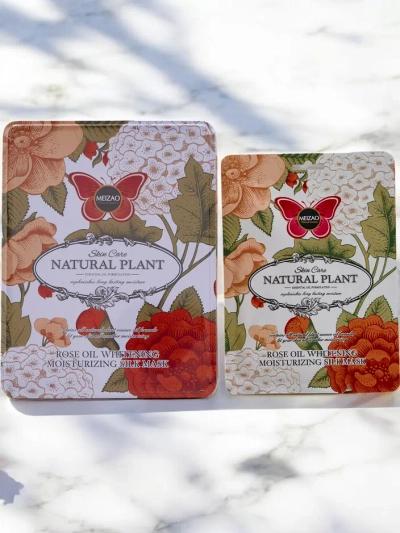 Plante naturelle - Ensemble de sérum avec céramides et masque avec rose 6g+36g x 10pcs