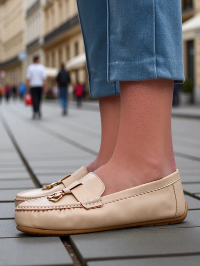 Mocassins mat pour femmes Royalfashion Timmone