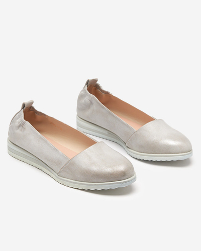 Argent Ballerines Asya - Chaussures