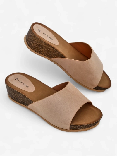 Sandales pour femmes Royalfashion sur une petiteplateforme Maderas