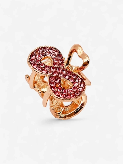 Royalfashion Pince à cheveux avec zircons TwinkleGrip