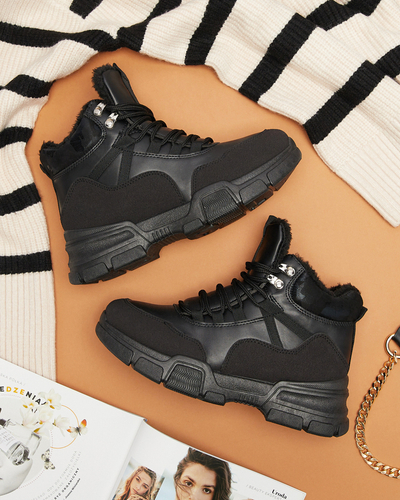 Baskets noires avec isolation Panino - Chaussures