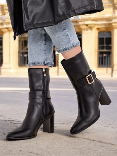 Royalfashion Bottines pour femmes sur un poteau Amior