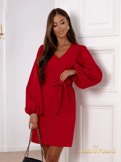Robe courte pour femmes avec ceinture Bella Vica