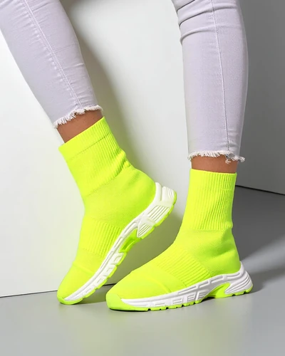 Royalfashion Baskets de Sport Hautes pour Femmes Leriot