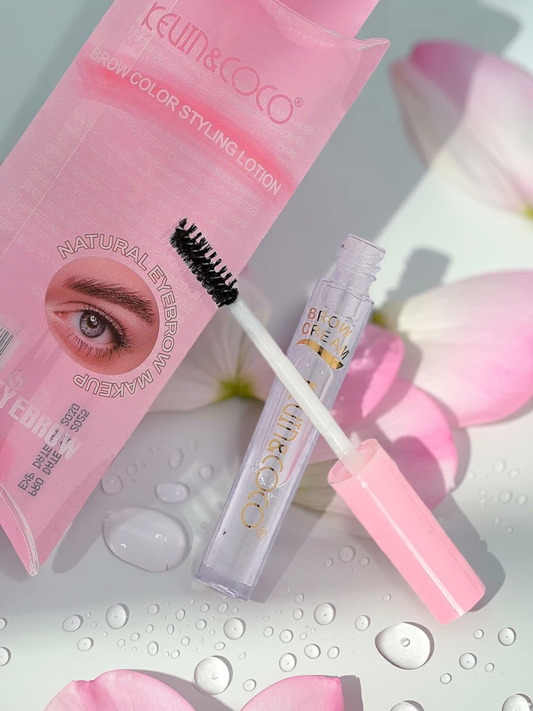 Gel coiffant pour sourcils transparent