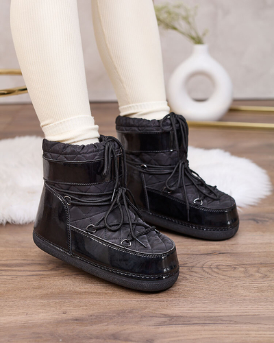 Royalfashion Bottes de neige pour femme avec trépointe Yevnoiela