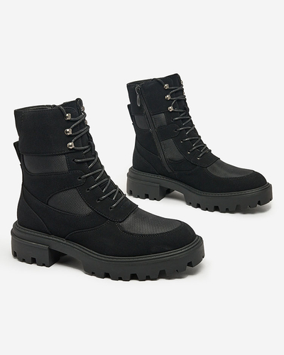 Royalfashion Bottes à lacets Hovienta pour femme