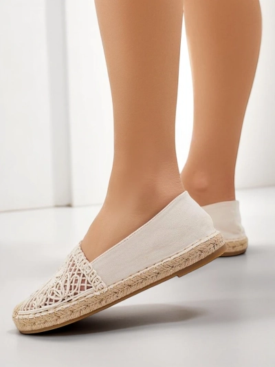 Royalfashion Espadrilles perforées pour femmes Verela