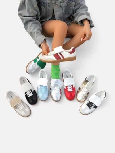 Royalfashion Baskets de sport pour femmes Ensire