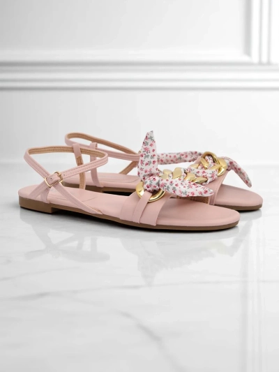 Royalfashion Sandales plates pour femmes BareLuxe