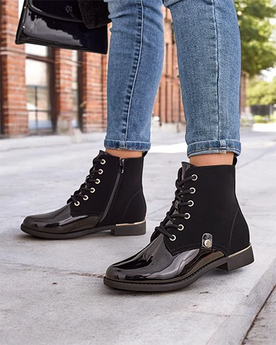 Bottes à lacets pour femmes de Royalfashion Safalle