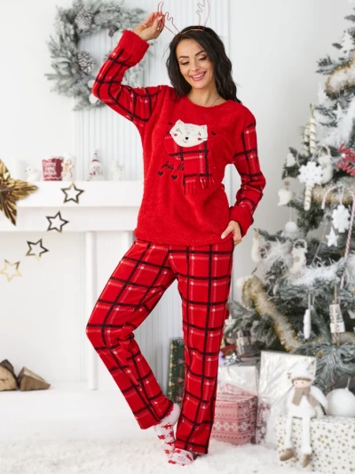 Pyjamas à carreaux Royalfashion pour femmes