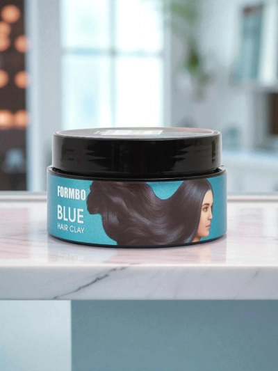 Formbo Azzurro Argus – argile capillaire couleur bleue, coiffure Fashion