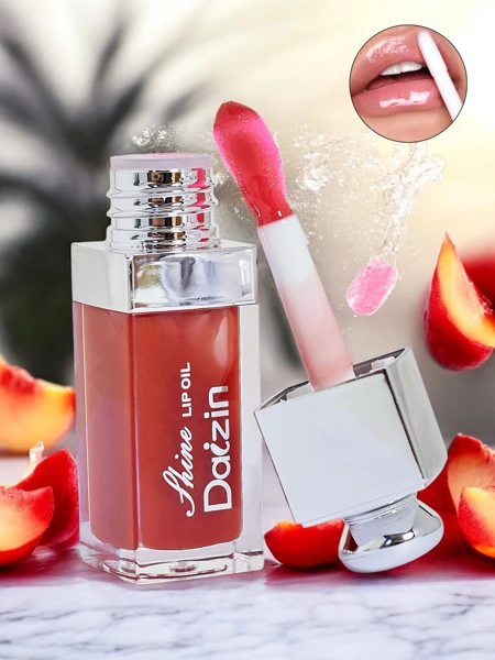 Couleur du gloss à lèvres Rouge Foncé