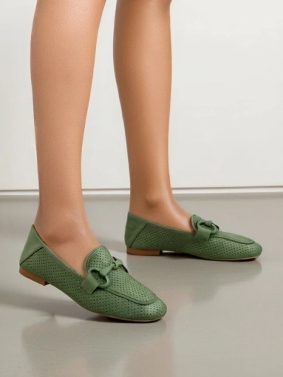 Royalfashion Mocassins perforés pour femmes Laamba